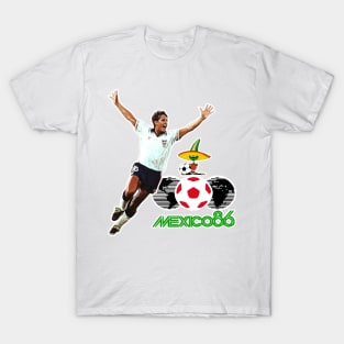 World Cup Heroes Mexico 86 - Gary Lineker T-Shirt